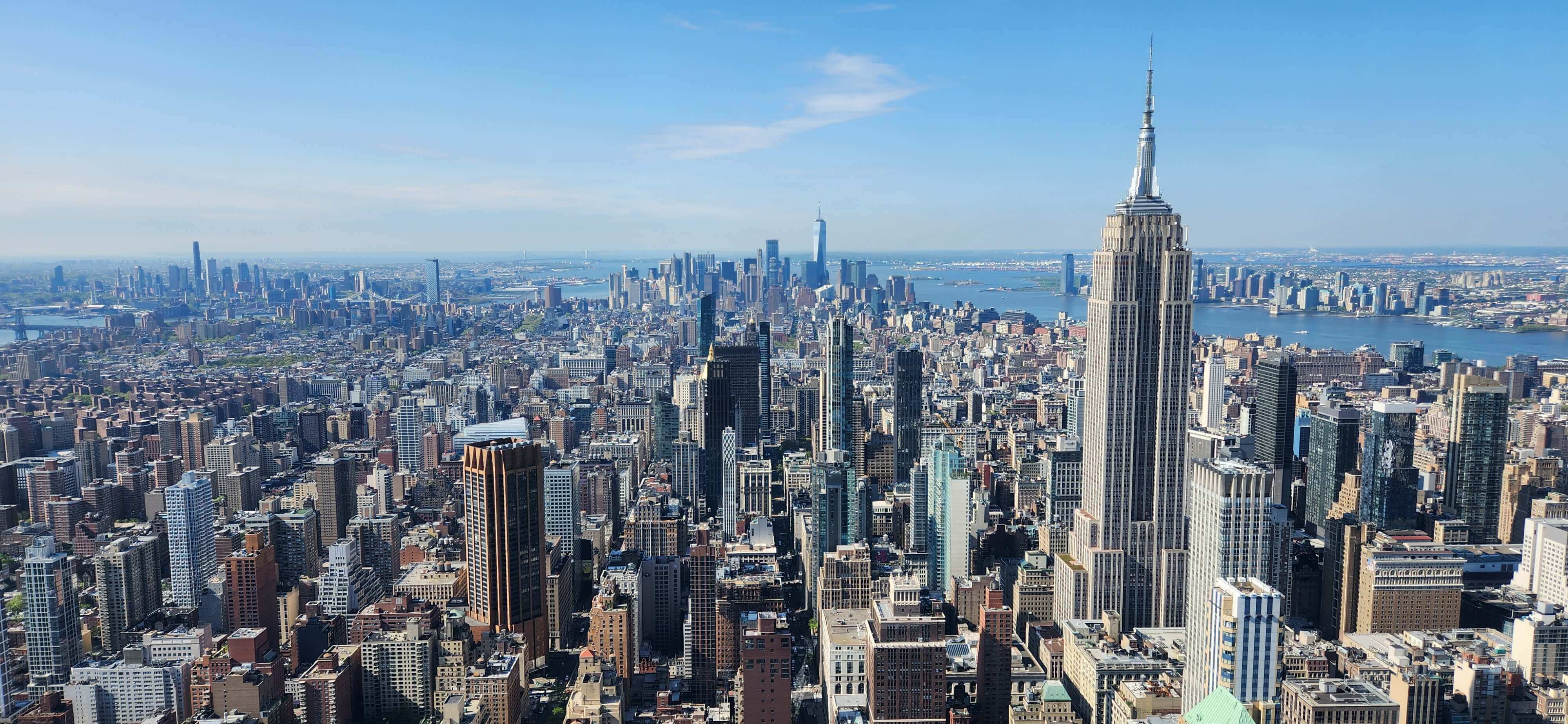 foto panoramica New York