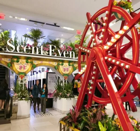 Show de flores Macys